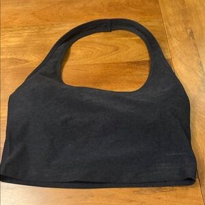 Beyond Yoga Black Scoop Neck Crop Tank very pretty and soft new never worn